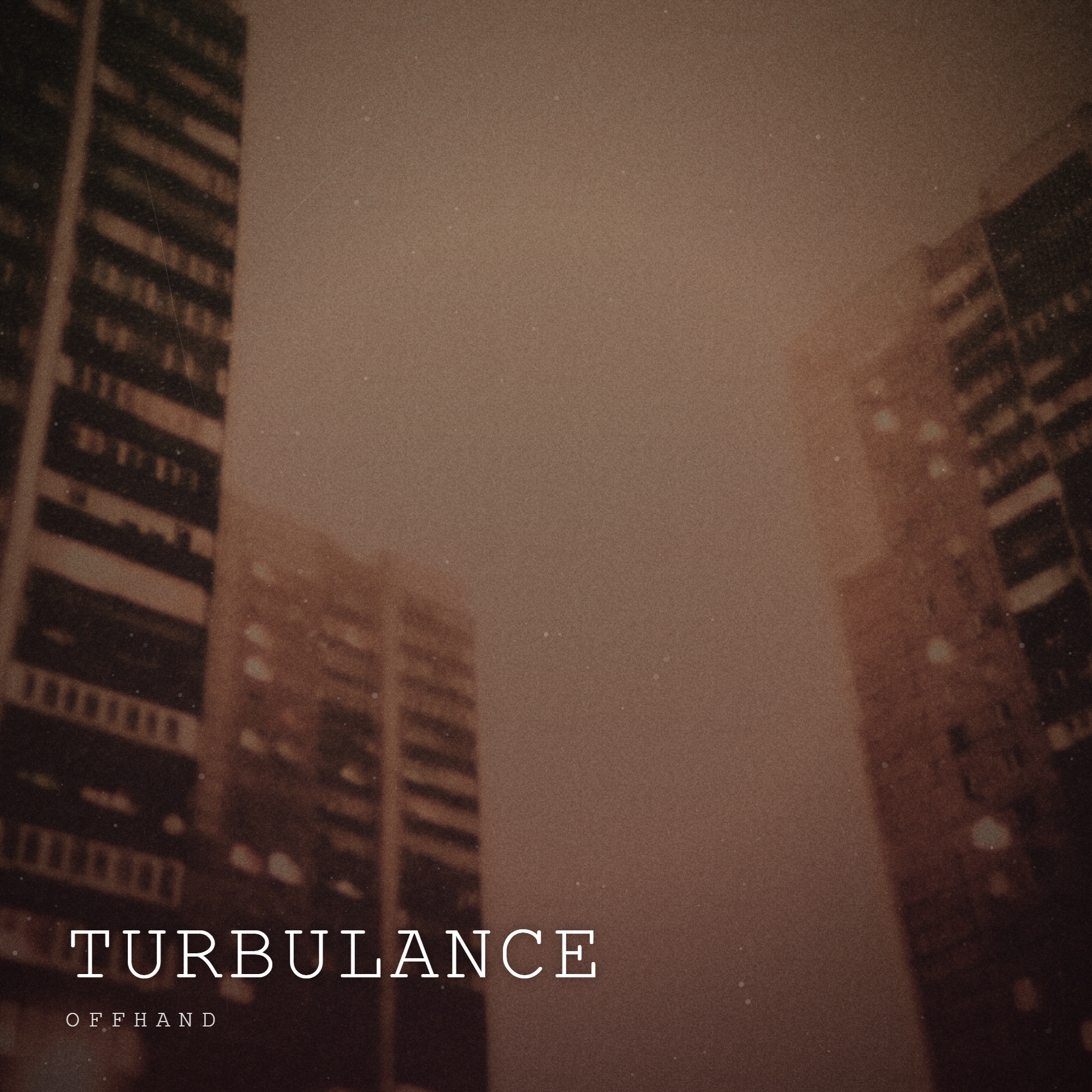 Turbulance by Offhand — Hard Rock / Metal vinyl album cover