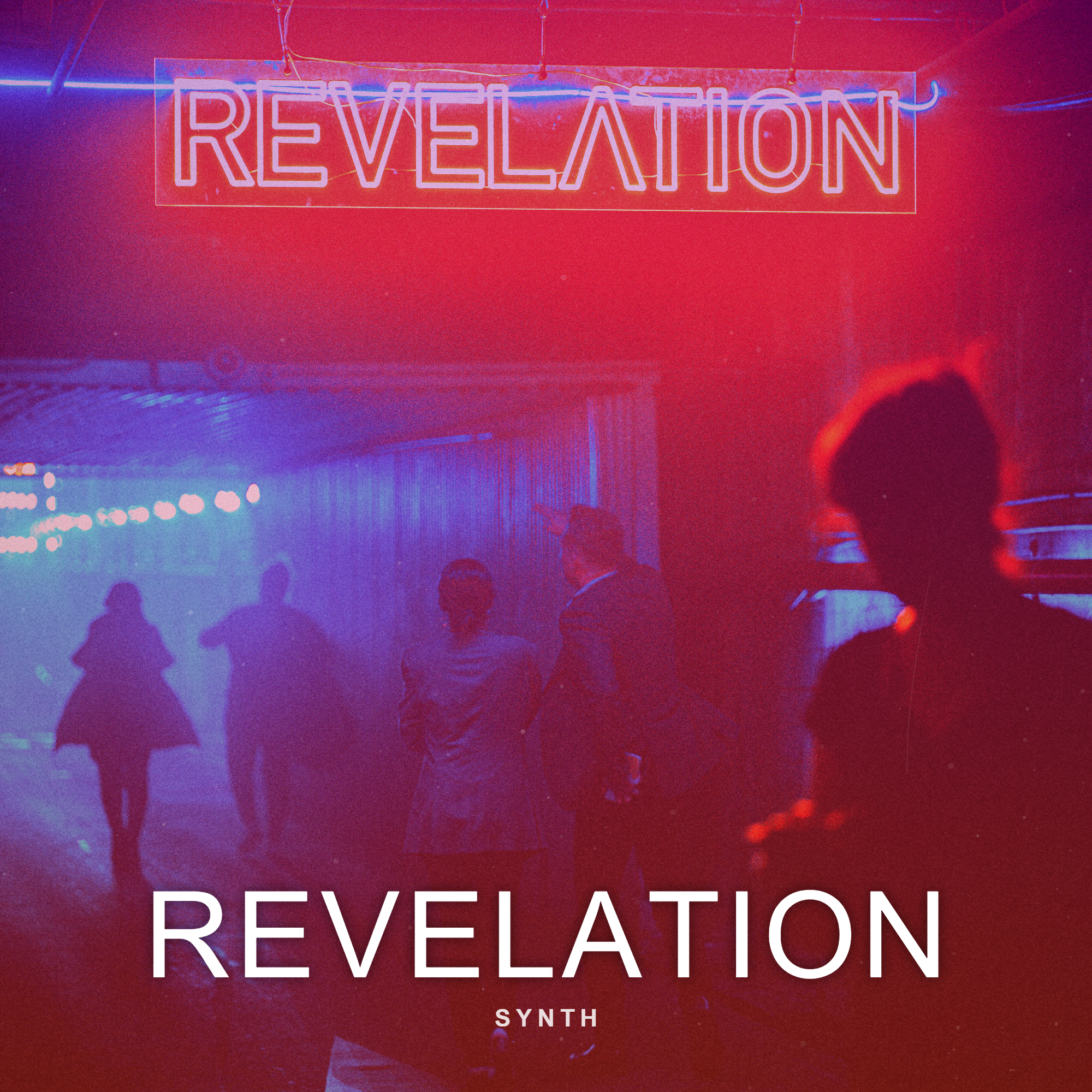 Revelation by Synth — 80s Synthwave vinyl album cover